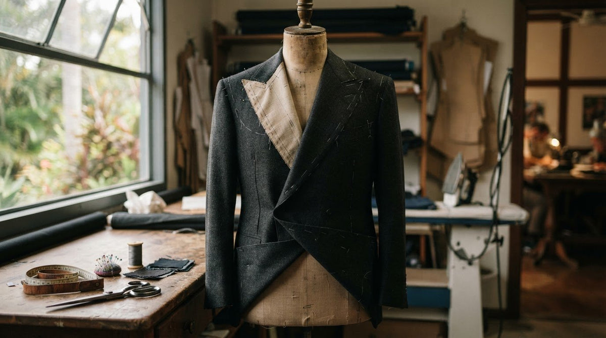Alter a Double-Breasted Suit to Single-Breasted: Fit and Front Panels