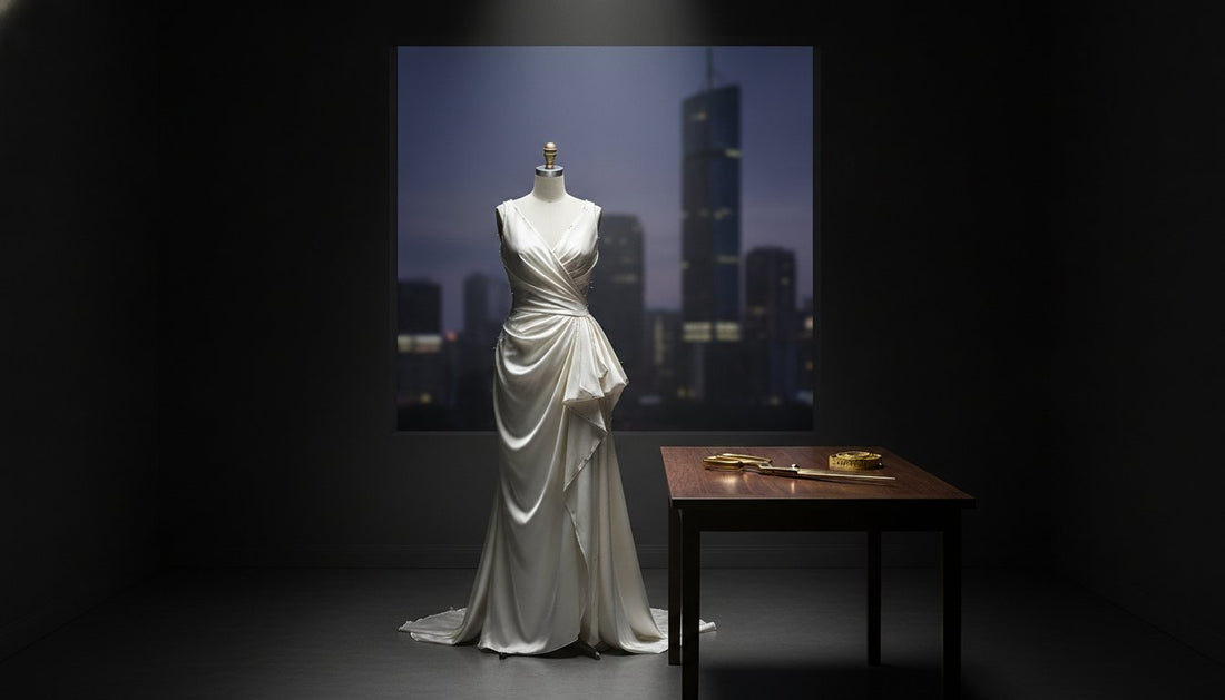 Designer dressmaking Brisbane: 2026 pricing and studio booking