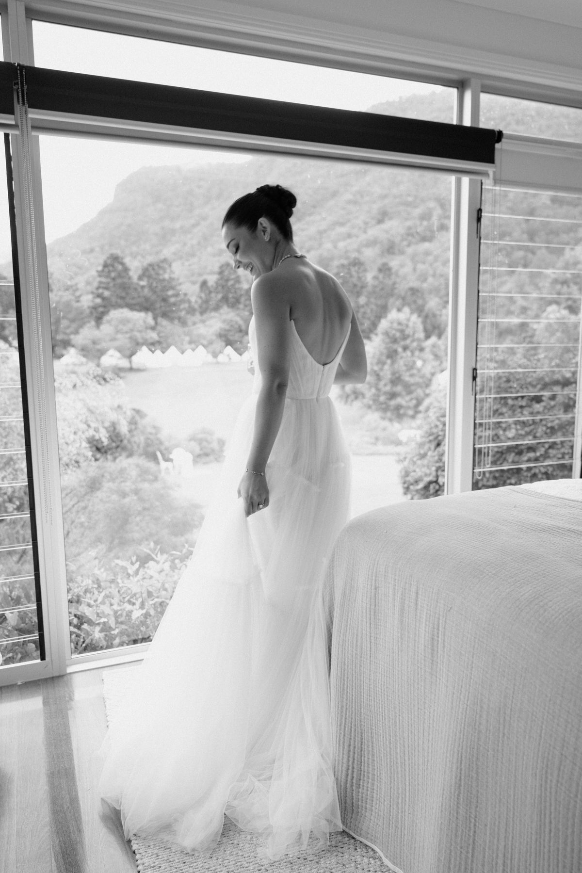 Wedding party fitting